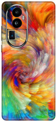 aadia ® OPPO RENO 10 PRO PLUS 5G PRINTED VINYL WRAP DECAL LAMINATION STICKER (MATTE) Mobile Skin(Multicolor)