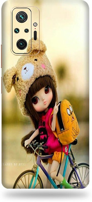 BugguSkin Redmi Note 10 Pro Max Mobile Skin(Ultra Super Cutie Pie Girl Skin With High Matte Finish., Mobile Skin (Back+Side+Camera))