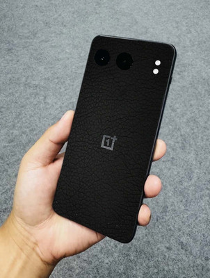 BugguSkin Oneplus Nord 4 Mobile Skin(Ulltra Super Sparkling Black Glitter Skin With High Matte Finish., Mobile Skin (Back+Side+Camera))