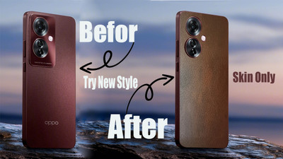 AsSkin OPPO F25 Pro 5G Mobile Skin(Brown)