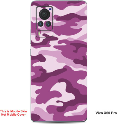 VYBE The Smart Choice Vivo X60 Pro Camouflage Embossed Mobile Skin(Lavender Pinocchio 11)