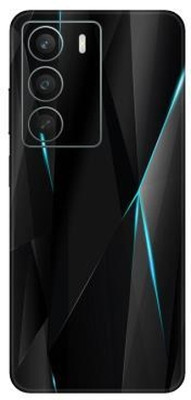 Vcare GadGets realme C75 5G Mobile Skin(Black & Blue)