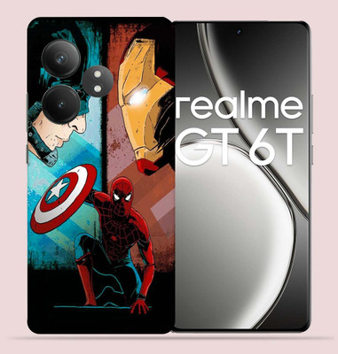 OggyBaba Realme GT 6T 5g Mobile Skin(SpiCap Iron)