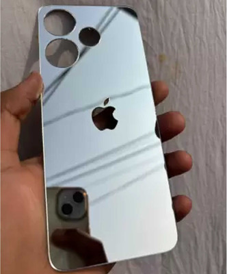 MOBIZONE POCO F6 5G SILVER MIRROR BACK PANNEL Mobile Skin(Silver)