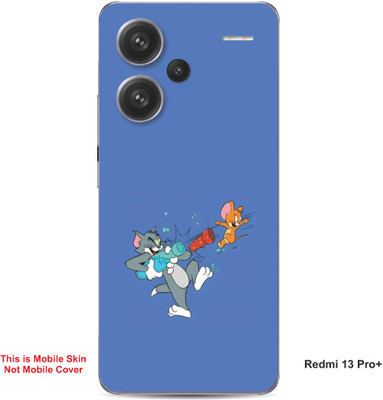 VYBE The Smart Choice Redmi 13 Pro Plus Tom & Jerry Embossed Mobile Skin(Glaucous A1)