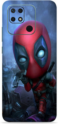 SkinoMania Redmi 10c Mobile Skin(Multicolor Piddu-Deadpool)