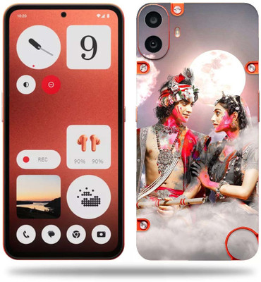 WeCre8 Skin's WeCre8 Skin's Nothing_CMF_Phone_1 Mobile Skin(Lord RadhaKrishna)