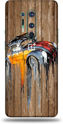 AsSkin Oneplus 8Pro Mobile Skin(Flowing Car Skin With Glossy Matte Finish.)