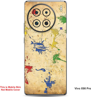 VYBE The Smart Choice Vivo X90 Pro Art Embossed Mobile Skin(Sunset 17)