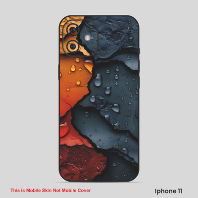 VYBE The Smart Choice iPhone 11 ART Mobile Skin(Multi color SKI 21)