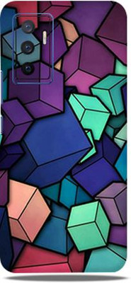 Mclaxa VIVO V23E 5G, Fade Cubes For Vivo V23e 5G Mobile, vivo v23e 5g Mobile Skin(Fade Cubes skin (Only Back Panel Coverage))