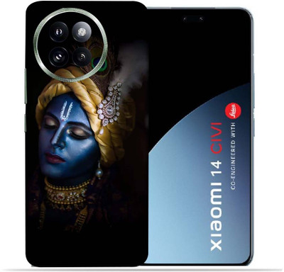 OggyBaba Xiaomi 14 Civi Mobile Skin(Blue Krishna)