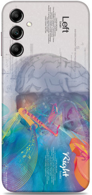SkinoMania SAMSUNG Galaxy A14 5G Mobile Skin(Multicolor Brain-art)