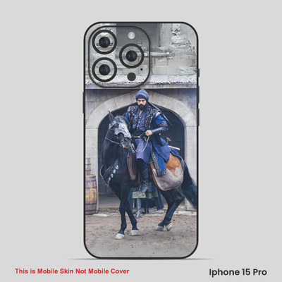 VYBE The Smart Choice iPhone 15 Pro Ertugrul Ghazi Osman Mobile Skin(Grey Blue 11)