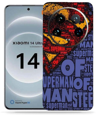 SkinoMania Xiaomi 14 Ultra Mobile Skin(Superman Typography)