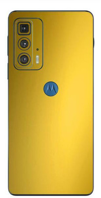 Vcare GadGets Moto Edge 20 Pro Mobile Skin(Gold)