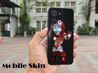 BUGGU Oppo Reno 13 5G Mobile Skin(RED AND BLACK)