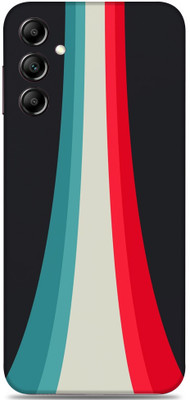 SkinoMania SAMSUNG Galaxy A14 5G Mobile Skin(Multicolor Strip-Abstract)