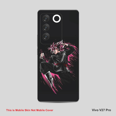 VYBE The Smart Choice Vivo V27 Pro Goku Mobile Skin Mobile Skin(Bashful Pink 09)