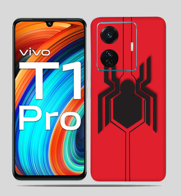 SkinoMania Vivo T1 Pro (5g) Mobile Skin(Spider Multicolor Mobile skin)