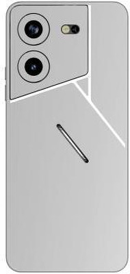 Vcare GadGets Pova 5 Pro (5G) Mobile Skin(Silver)