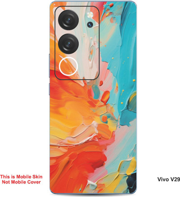 VYBE The Smart Choice Vivo V29 Art Embossed Mobile Skin(Halloween 7)