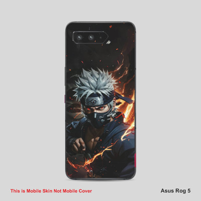 VYBE The Smart Choice Asus Rog 5 Anime Mobile Skin Mobile Skin(Grey & Black B11)