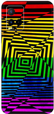 SKINFACTORY VIVO Y33T Premium Mobile Skin(Multicolor)