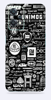 WeCre8 Skin's Oneplus Nord Ce2 Lite 5G Mobile Skin(Vehicles Brand Multicolor Mobile Skin)