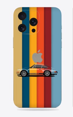 SkinoMania Apple i phone 15 pro Mobile Skin(-Magic-Car Multicolor Mobile Skin)