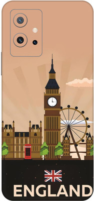 wrap craft VIVO IQOO Z6 5G Premium Vinyl Mobile Skin(Multicolor)