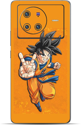 VYBE Vivo X80 Goku Mobile Skin Mobile Skin(Gamboge 41)