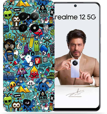 OggyBaba Realme 12 5g Mobile Skin(Dang)