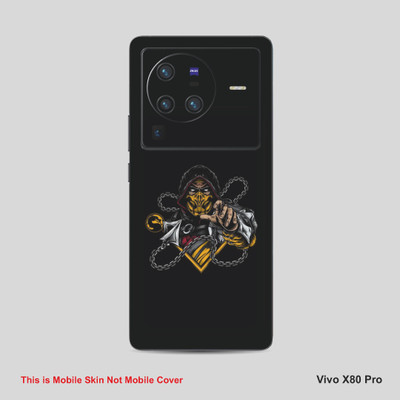 VYBE The Smart Choice Vivo X80 Pro Broken gamer Mobile Skin Mobile Skin(Metallic Bronze A10)