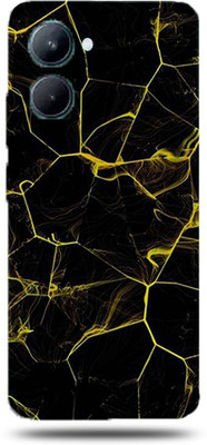 BugguSkin Realme C33 Mobile Skin(Ultra Super Black Abstract Skin With High Matte Finish.)