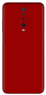 Vcare GadGets Poco X2 Mobile Skin(Red Matte)
