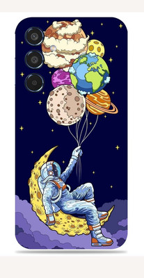 WeCre8 Skin's Samsung Galaxy M35 5G Mobile Skin(planets balloons)