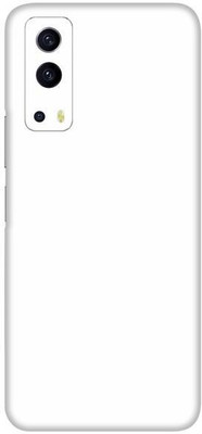 Vcare GadGets White Jet vivo i QOO Z3 5G Mobile Skin(White Jet)