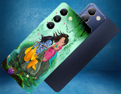 AsSkin Vivo T3 5G Mobile Skin(Radha Krishna Skin With Glossy Matte Finish.)