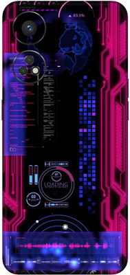 SKINADDA OPPO RENO 8T 4G Premium Vinyl Mobile Skin(Multicolor)