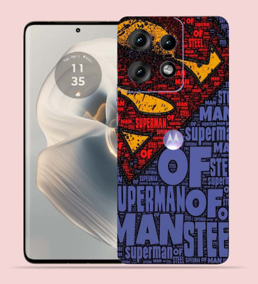WeCre8 Skin's WeCre8 Skin's Motorola Edge 50 Pro Mobile Skin(Superman Typography)