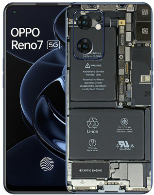 FCS Oppo Reno7 5G Printed Back Skin: Motherboard Mobile Skin(Motherboard Skin)
