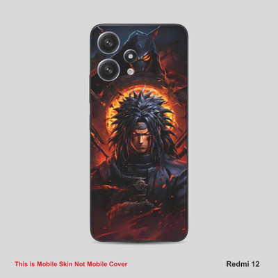 VYBE The Smart Choice Redmi 12 Anime Mobile Skin Mobile Skin(Dusty Orange B25)