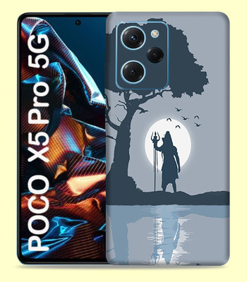 WeCre8 Skin's Xiaomi Poco X5 Pro 5G Mobile Skin(Lord Shiva Multicolor Mobile Skin)