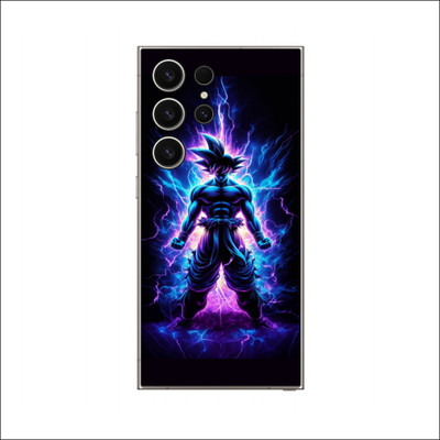 VYBE The Smart Choice galaxy s24 ultra Goku Mobile Skin Mobile Skin(Black 85)