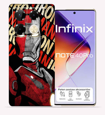 OggyBaba Infinix Note 40 pro 5g Mobile Skin(Ironman)