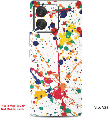 VYBE The Smart Choice Vivo V25 Art Embossed Mobile Skin(Soapstone 4)