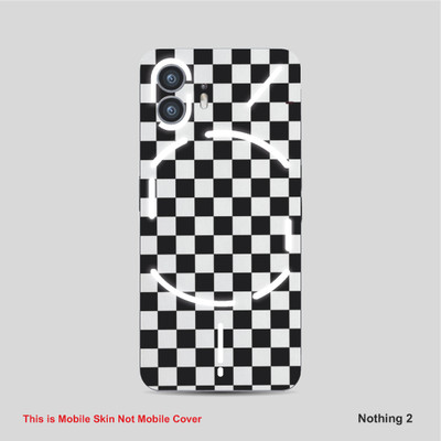 VYBE The Smart Choice Nothing 2 Pattern Mobile Skin Mobile Skin(Multi Colour D7)