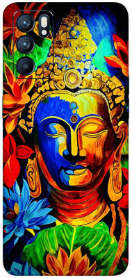 wrap craft OPPO RENO 6Z 5G Premium Vinyl Mobile Skin(Multicolor)