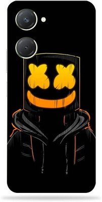 WeCre8 Skin's WeCre8 Skin's Vivo_T3---Lite_5G_ Mobile Skin(Black Marshmello)